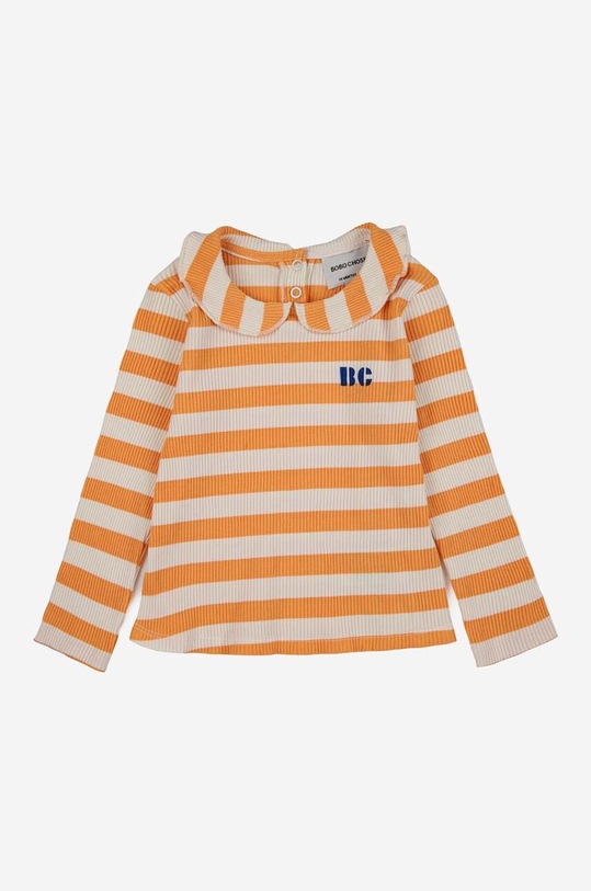 Bobo Choses longsleeve niemowlęcy 223AB014 żółty AW23