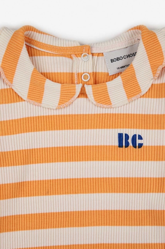 Chłopiec Bobo Choses longsleeve niemowlęcy 223AB014 żółty