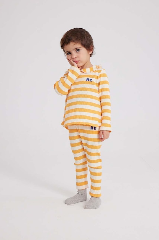 Bobo Choses longsleeve niemowlęcy 223AB014 żółty