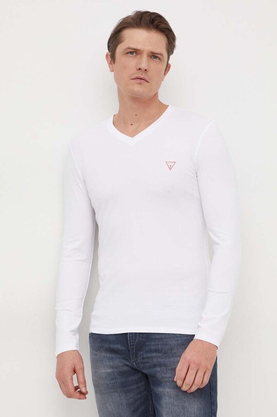 Guess longsleeve uni alb M2YI08.J1314