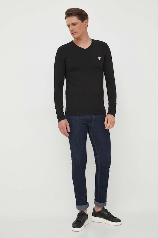 Guess longsleeve M2YI08.J1314 czarny AW23
