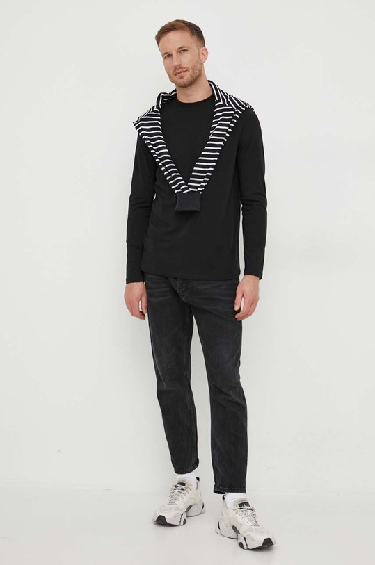 Karl Lagerfeld longsleeve 533221.755401 czarny AW23