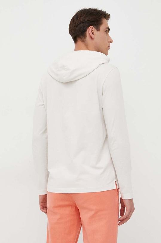 Oblečení Bavlněné tričko s dlouhým rukávem Tommy Hilfiger MW0MW30063 béžová