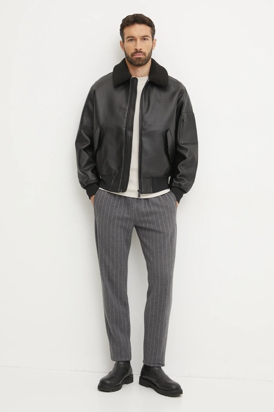 Бавовняна кофта Calvin Klein Jeans J30J323485 сірий AA00