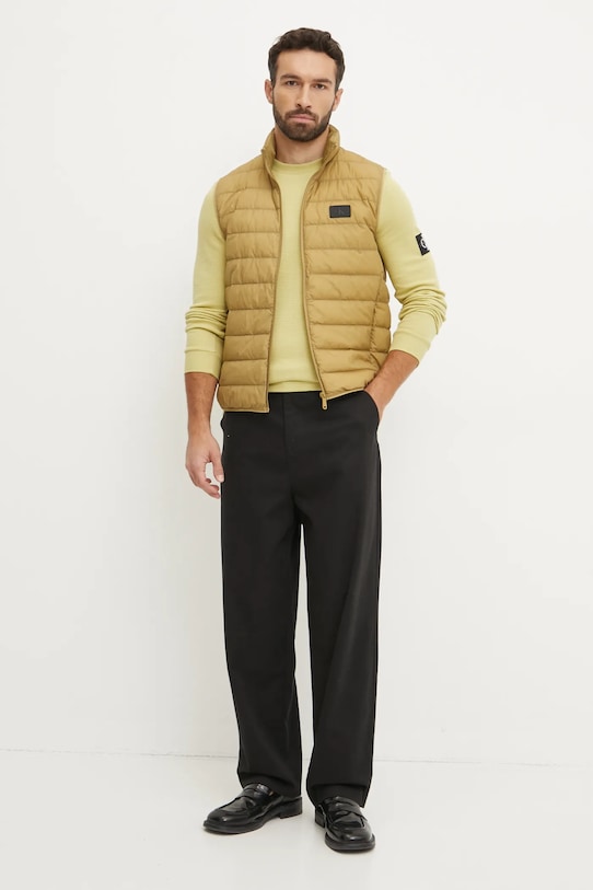 Calvin Klein Jeans bluza bawełniana J30J323485 zielony AA00