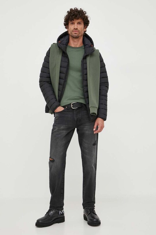 Calvin Klein Jeans bluza bawełniana J30J323485 zielony AA00