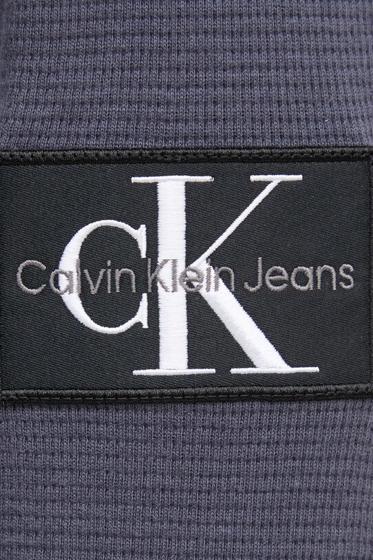 Хлопковая кофта Calvin Klein Jeans J30J323485 голубой