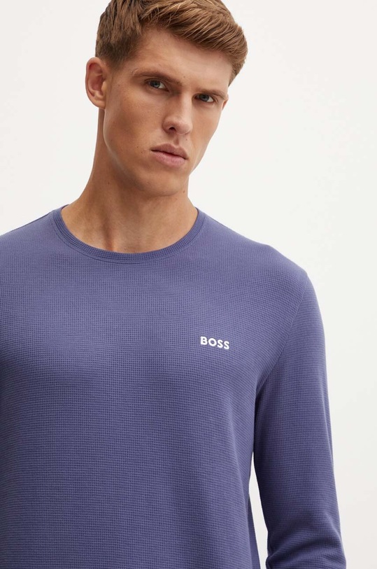 BOSS longsleeve lounge uni albastru 50479387