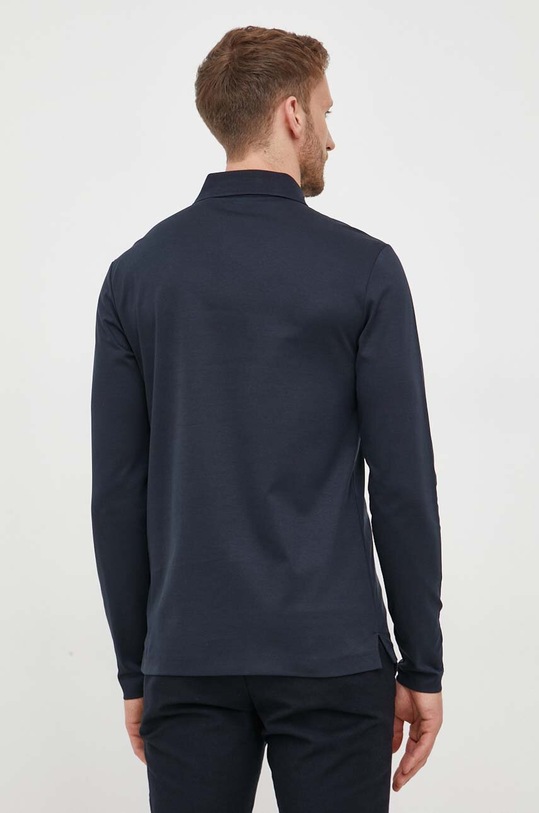 Odzież BOSS longsleeve bawełniany 50485162 granatowy