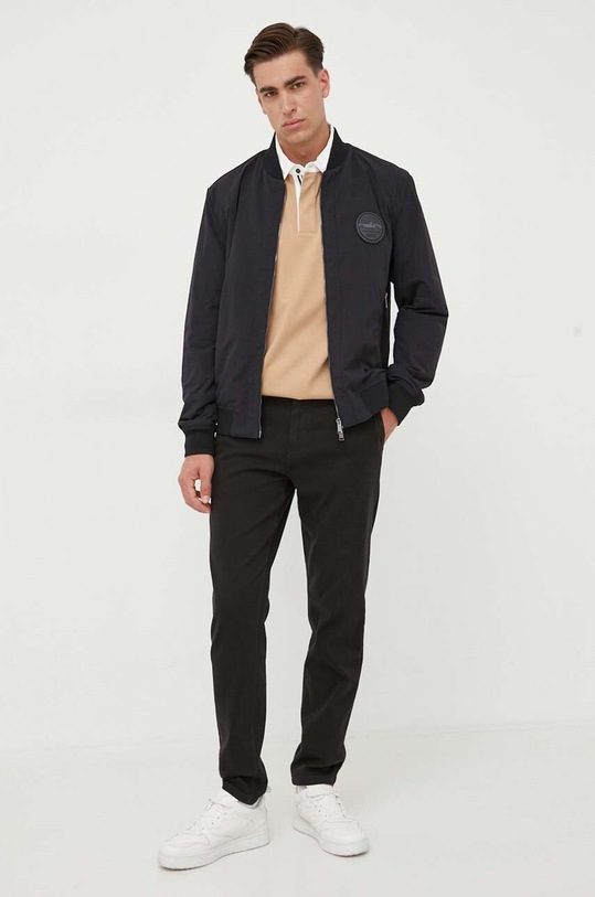 BOSS longsleeve beżowy 50494172