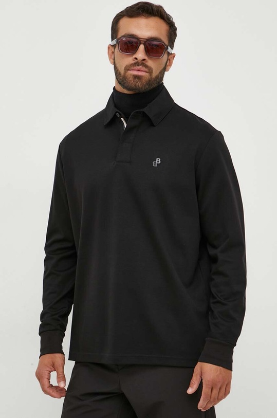 BOSS longsleeve pozostałe czarny 50494172