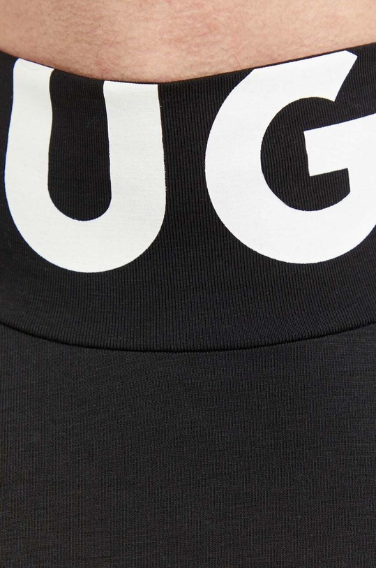 Tričko s dlouhým rukávem HUGO 50494128 černá