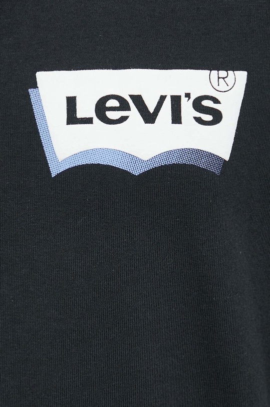 Pamučna majica dugih rukava Levi's 16139.0094 siva