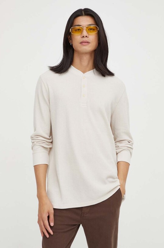 Levi's longsleeve regular beżowy 29691.0006