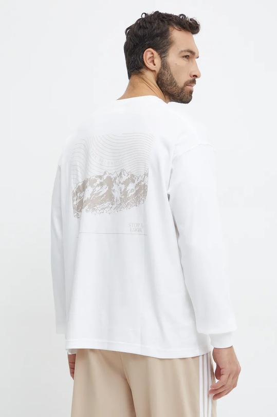 Tričko s dlhým rukávom Columbia relaxed biela 2029674