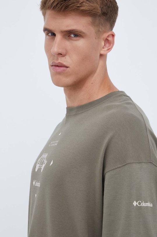 Одежда Лонгслив Columbia 2029674 зелёный