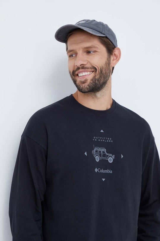 Columbia longsleeve czarny 2029674