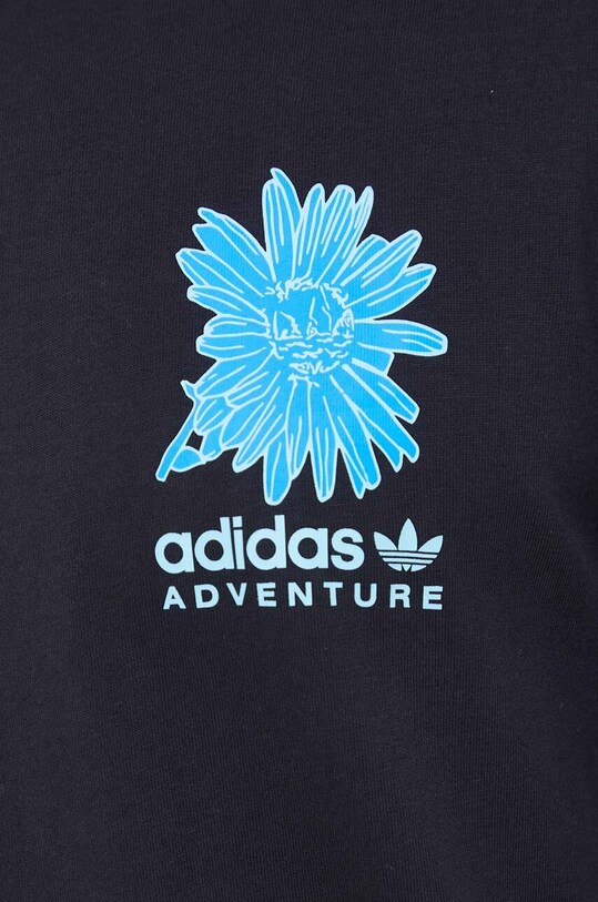 adidas Originals longsleeve din bumbac IL5180 negru