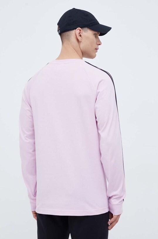 Oblečení Bavlněné tričko s dlouhým rukávem adidas Originals IM0409 růžová