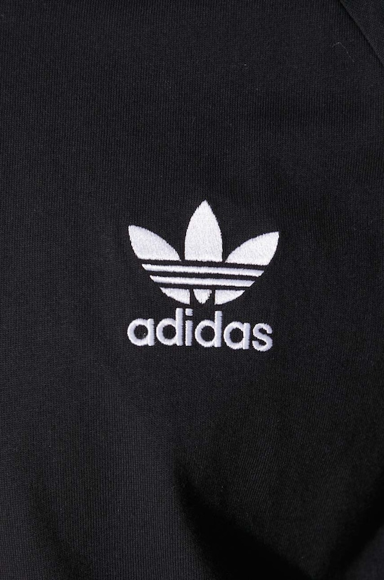 Хлопковый лонгслив adidas Originals 3-Stripes Long Sleeve Tee IA4877