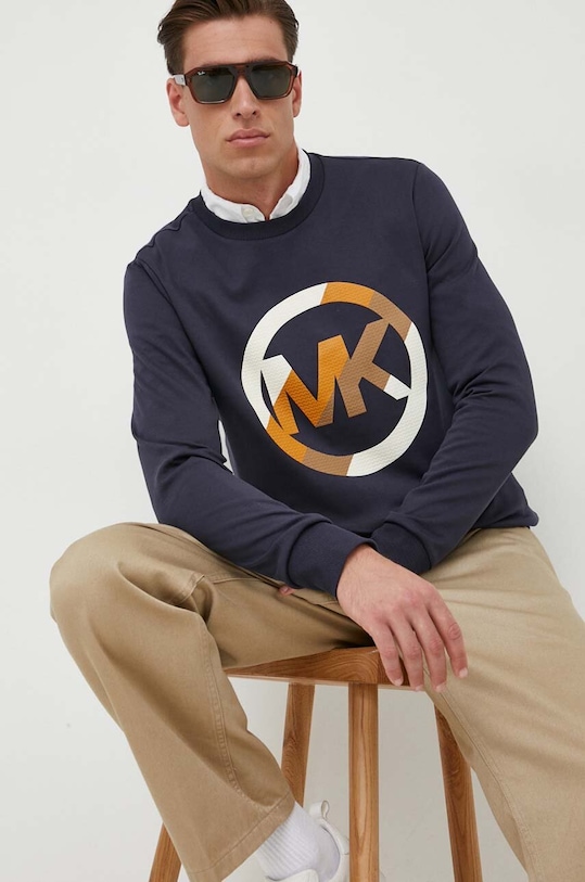 Michael Kors felső nyomtatásos sötétkék CF351OX5MF