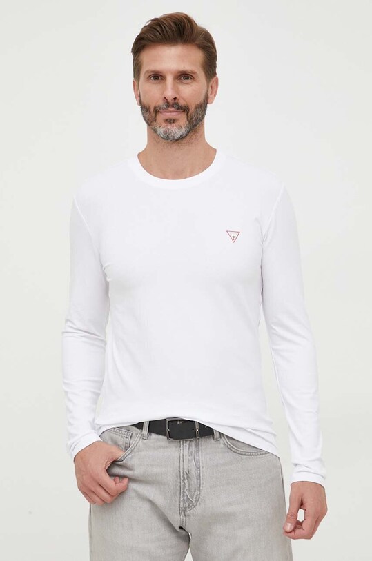 Лонгслив Guess белый M2YI28.J1314