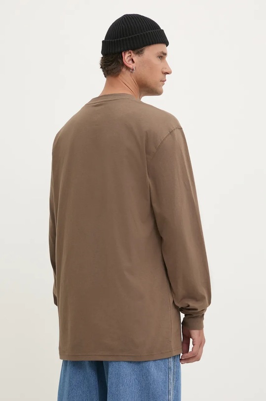 Odjeća Pamučna majica dugih rukava Dickies DK0A4YGHBLK1 smeđa
