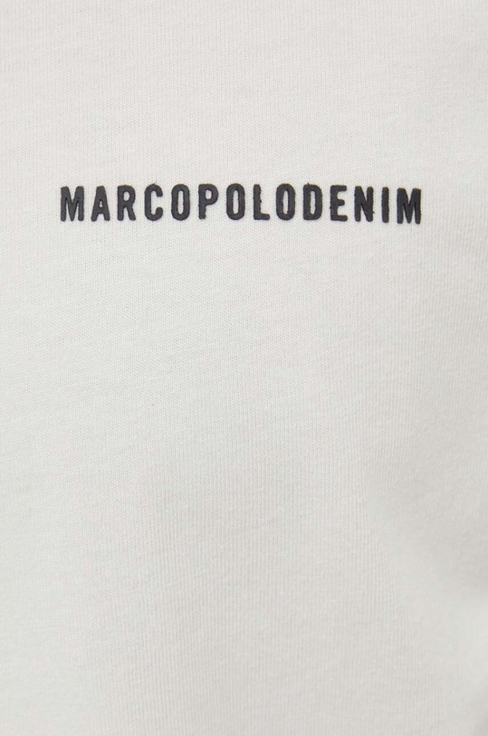 Bavlnené tričko s dlhým rukávom Marc O'Polo DENIM 366220452036 béžová