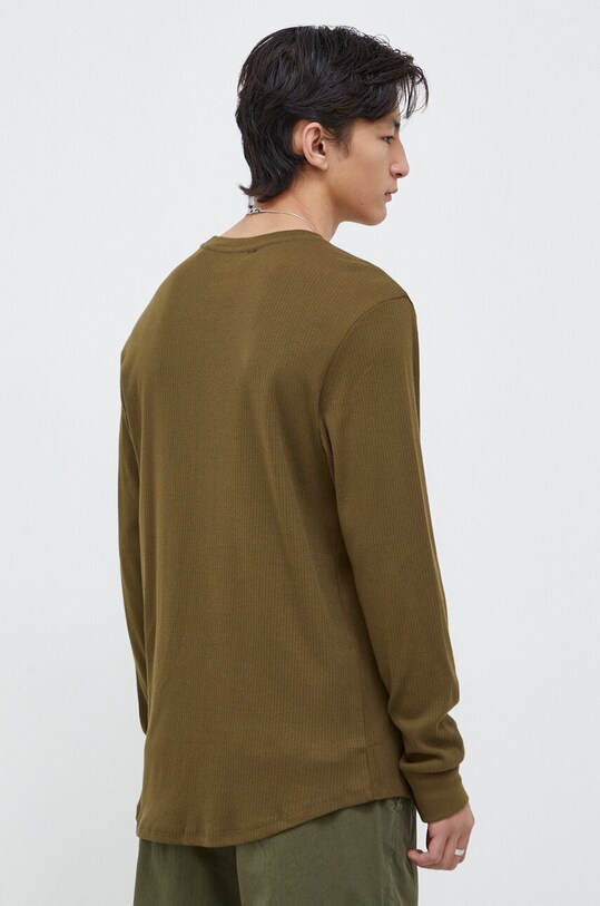 Îmbrăcăminte G-Star longsleeve din bumbac D16397.D289 verde