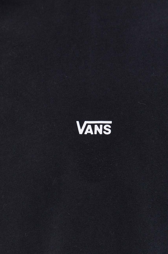 Vans longsleeve bawełniany VN0008TNBLK1 czarny