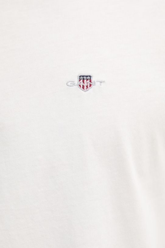 Gant longsleeve bawełniany 2004049 beżowy