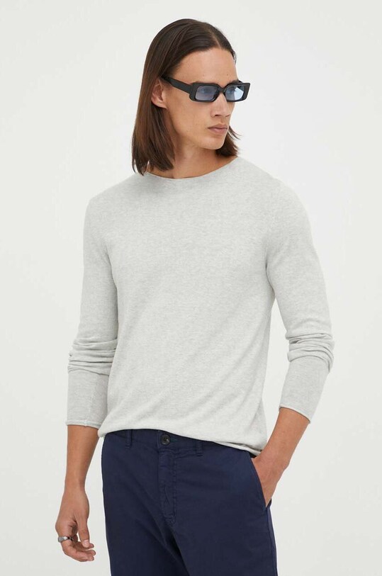 American Vintage sweter szary MMARC85H23