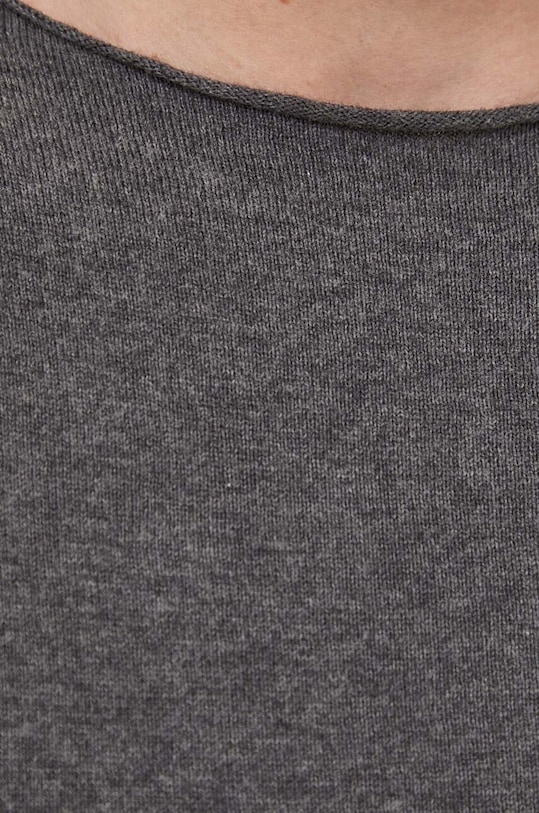 American Vintage sweter MMARC85H23 szary