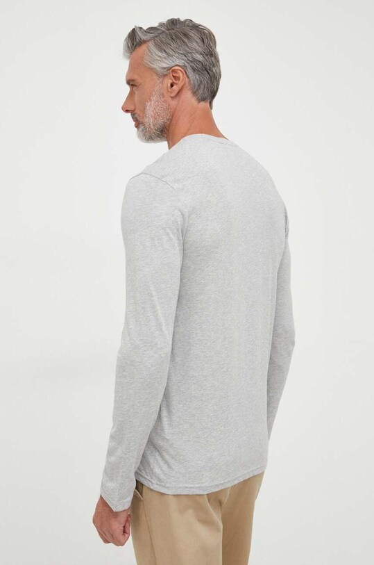 Îmbrăcăminte United Colors of Benetton longsleeve din bumbac 3U53J1F05.501 gri