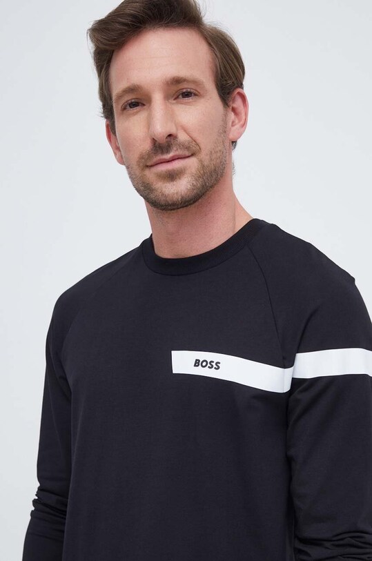 BOSS Green longsleeve BOSS GREEN czarny 50501228