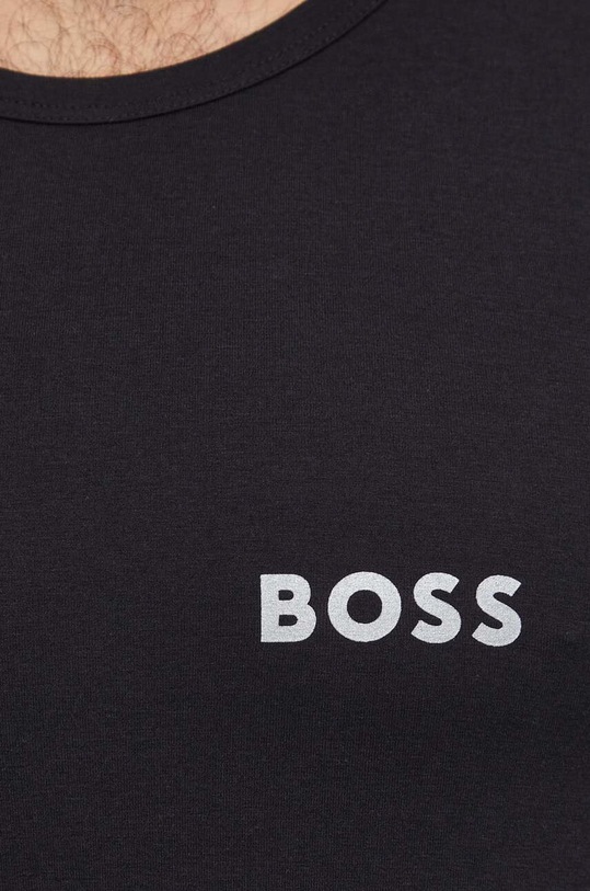 BOSS longsleeve czarny 50499357