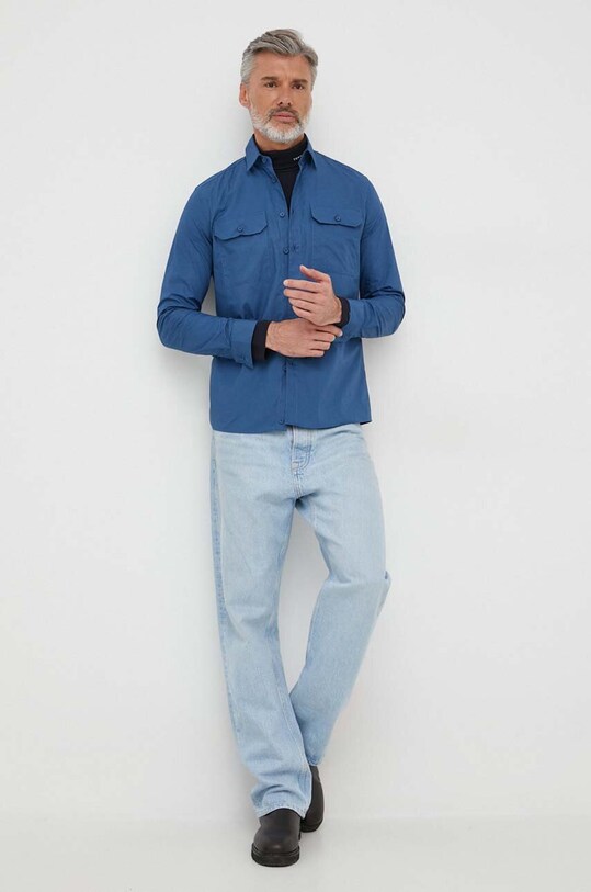 Tommy Hilfiger longsleeve MW0MW32623 granatowy AW23