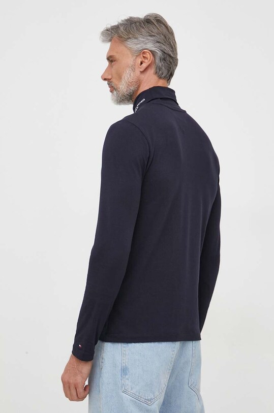 Odzież Tommy Hilfiger longsleeve MW0MW32623 granatowy
