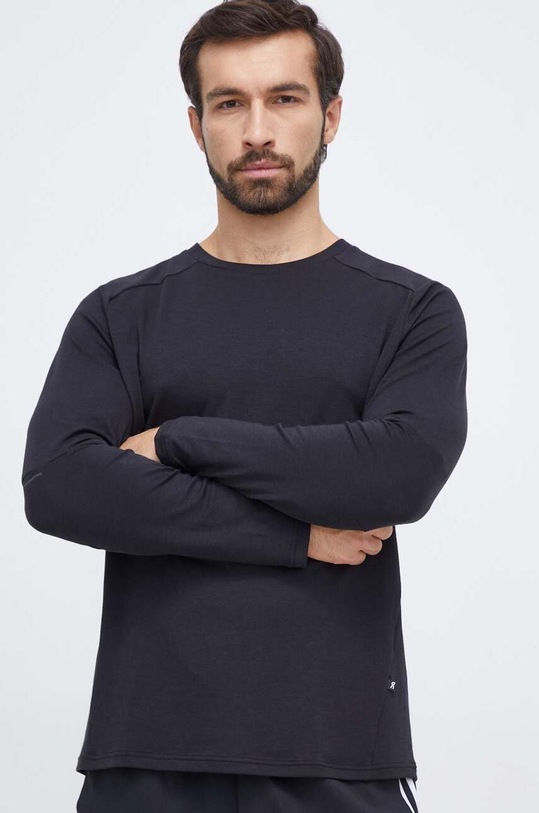 ON Running longsleeve Focus z elastanem czarny 1MD30140553
