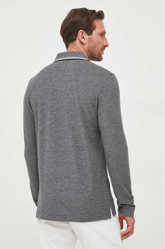 Odzież BOSS longsleeve bawełniany 50500462 szary