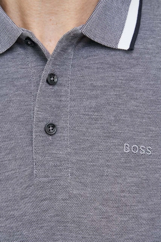 BOSS longsleeve bawełniany 50500462 szary