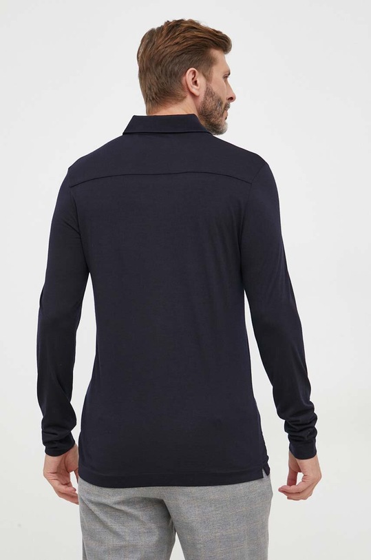 Odzież BOSS longsleeve wełniany 50504063 granatowy