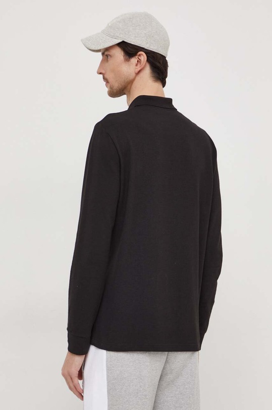 Odzież Lacoste longsleeve DH0784 czarny