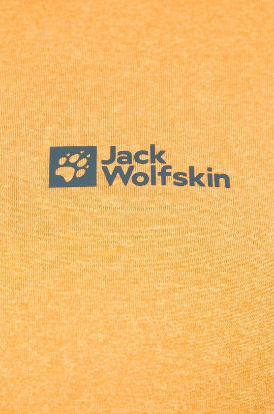 Jack Wolfskin longsleeve sportowy Sky Thermal pomarańczowy 1808682