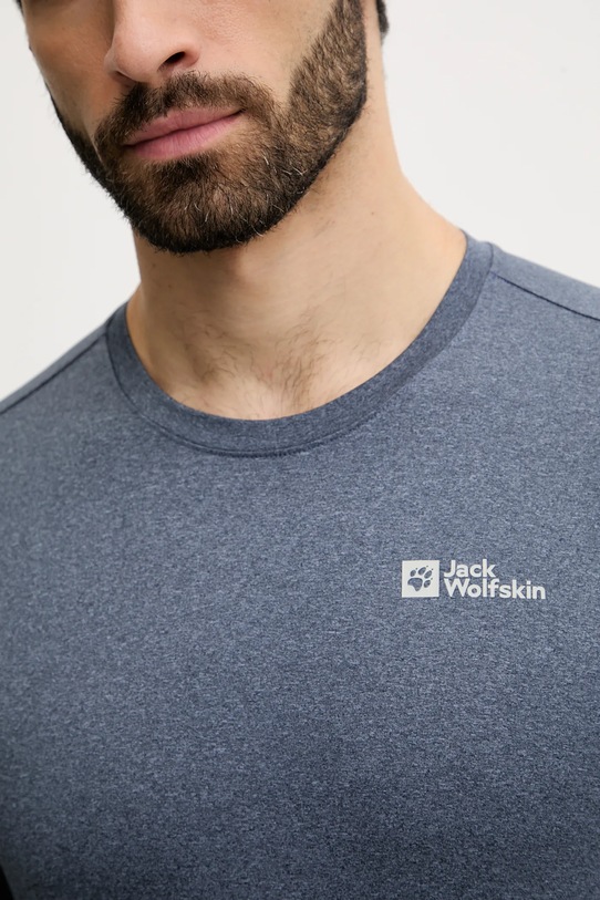 Jack Wolfskin longsleeve sportowy Sky Thermal 1808682 granatowy