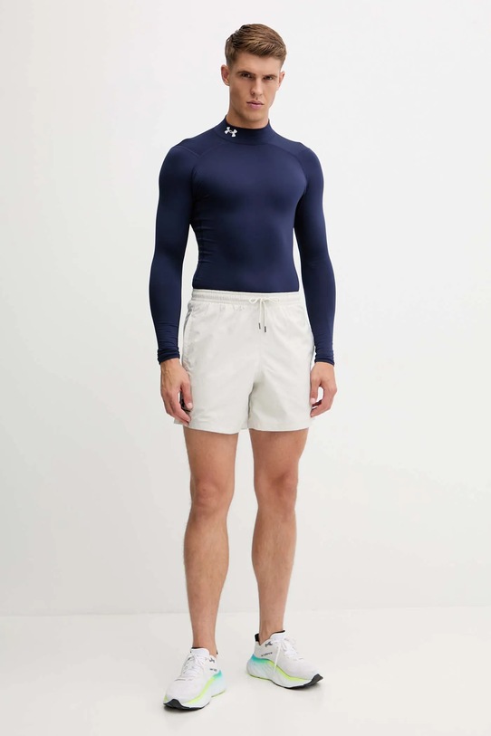 Under Armour longsleeve treningowy ColdGear Compression 1366072 granatowy AW25