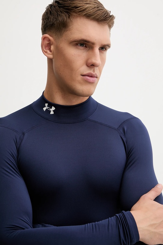 Under Armour longsleeve treningowy ColdGear Compression granatowy 1366072
