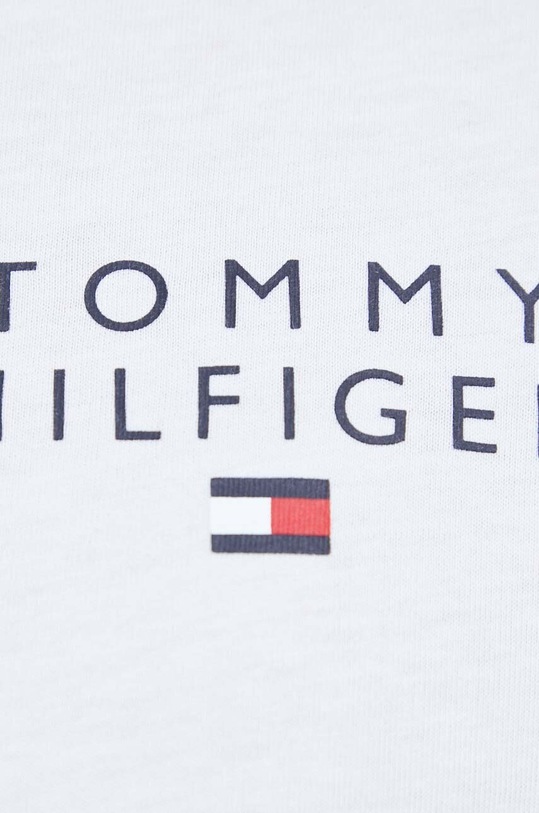 Homewear pamučna majica dugih rukava Tommy Hilfiger UM0UM02984 bijela