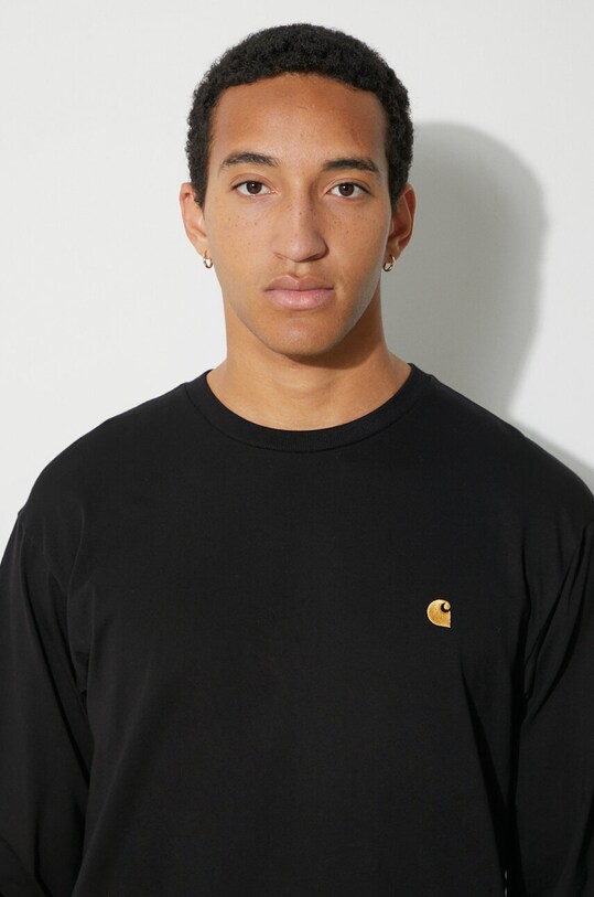 Carhartt WIP cotton longsleeve top I026392.00FXX black