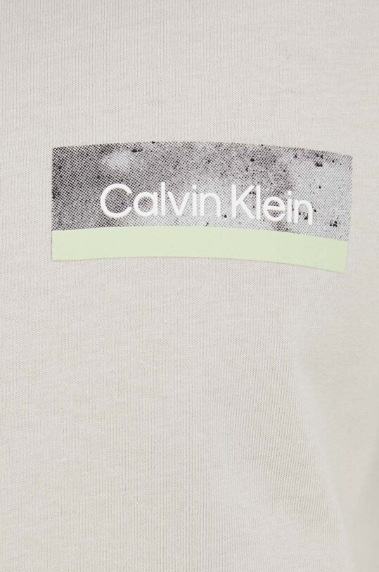 Bavlnené tričko s dlhým rukávom Calvin Klein K10K111843